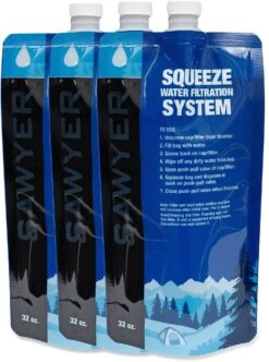 Sawyer Water Filter Squeeze Pouch -Outdoor Camping Sales 1000 251
