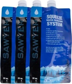 Sawyer Water Filter Squeeze Pouch -Outdoor Camping Sales 1000 252