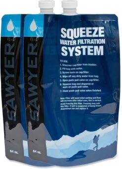 Sawyer Water Filter Squeeze Pouch -Outdoor Camping Sales 1000 253