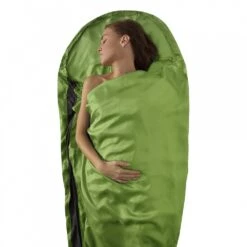Sea To Summit Premium Silk Travel Liner -Outdoor Camping Sales 116 40 silkliner mummyhood green forweb 2048x progressive