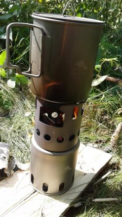 Toaks Titanium Backpacking Wood Burning Stove (small) -Outdoor Camping Sales 20170910 131645