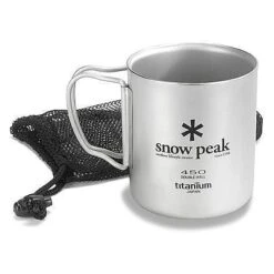 Snow Peak Ti-Double 450 Cup -Outdoor Camping Sales 659999