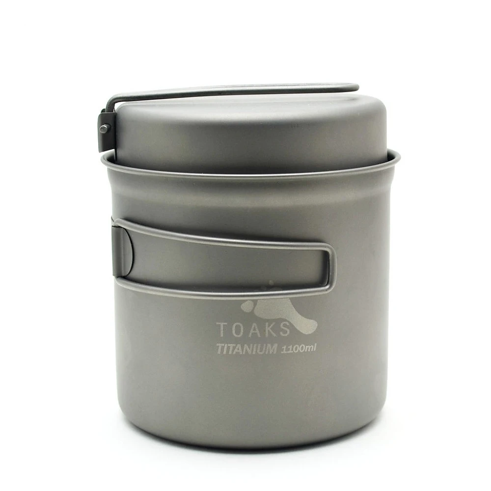 Toaks Titanium 1100ml Pot With Pan 4 Toaks Titanium 1100ml Pot With Pan - Image 2