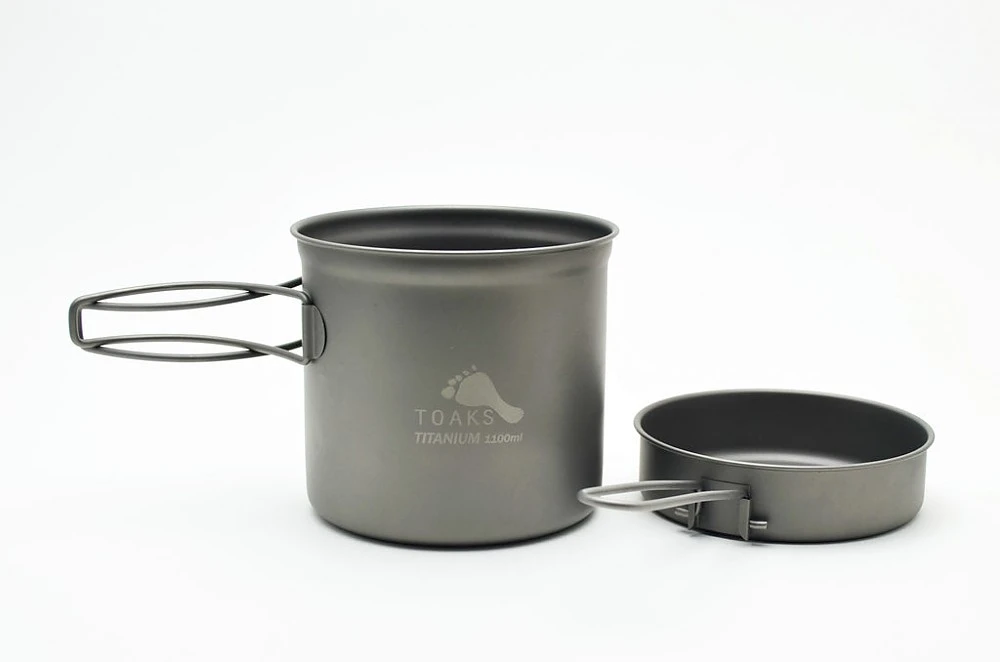 Toaks Titanium 1100ml Pot With Pan 3 Toaks Titanium 1100ml Pot With Pan