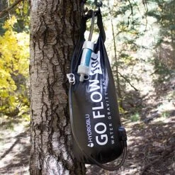 HydroBlu Go Flow Water Gravity Bag With Versa Flow Water Filter -Outdoor Camping Sales HB GF 01 action 33 09922 1530197328