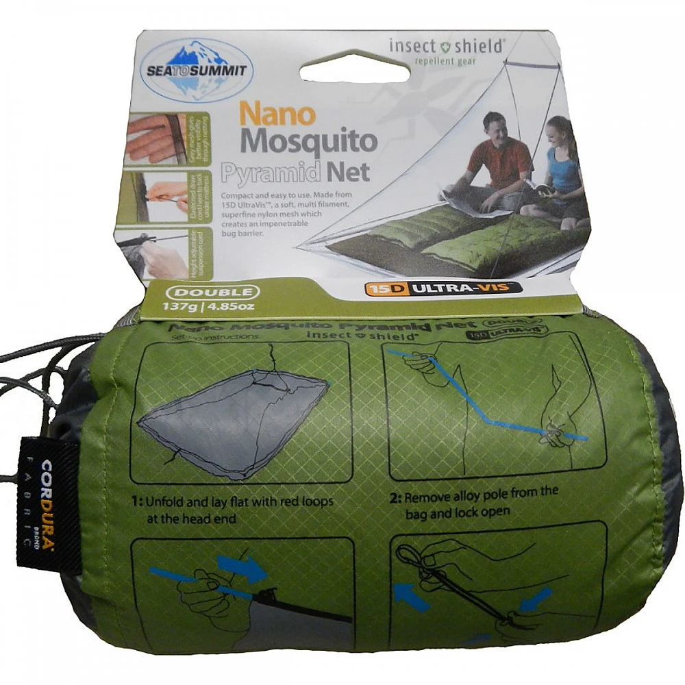 Sea To Summit Nano Mosquito Pyramid Net Shelter 16 Sea To Summit Nano Mosquito Pyramid Net Shelter - Image 14