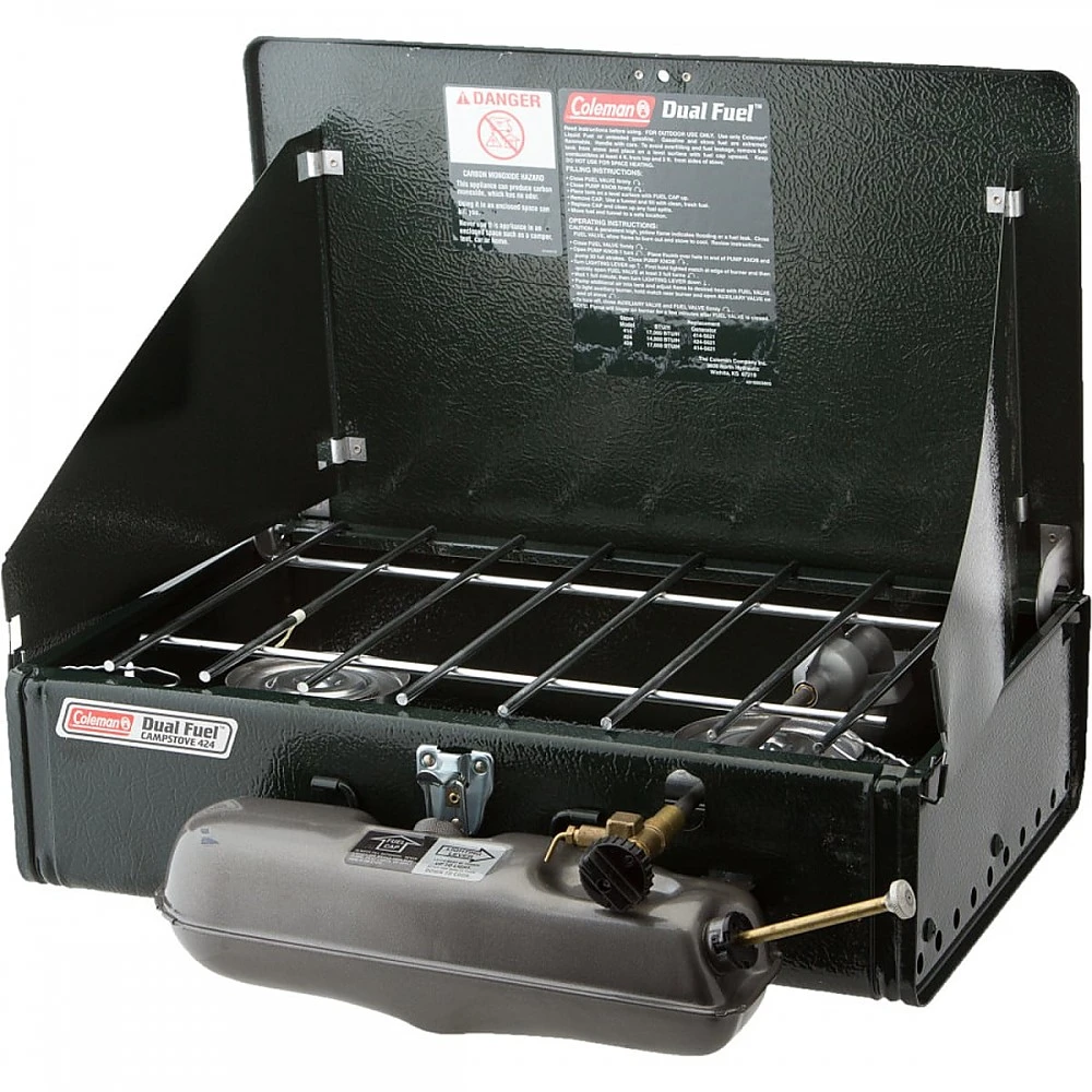 Coleman Dual Fuel 2-Burner Stove 3 Coleman Dual Fuel 2-Burner Stove