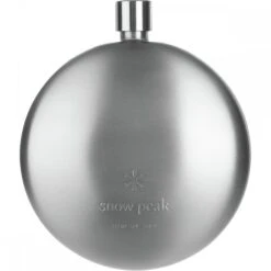 Snow Peak Titanium Curved Flask 25 Snow Peak Titanium Curved Flask -Outdoor Camping Sales ONECOL 74
