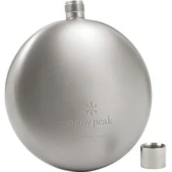Snow Peak Titanium Curved Flask 28 Snow Peak Titanium Curved Flask -Outdoor Camping Sales ONECOL 75