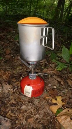 Snow Peak Hybrid Summit Solo Titanium Cookset -Outdoor Camping Sales P1010977