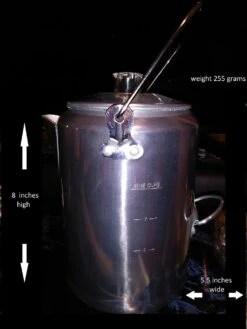 Texsport Aluminum 9 Cup Percolator -Outdoor Camping Sales Texsport