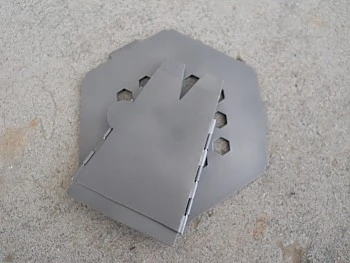 Vargo Hexagon Wood Stove Titanium 10 Vargo Hexagon Wood Stove Titanium - Image 8