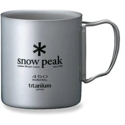 Snow Peak Ti-Double 450 Cup -Outdoor Camping Sales bb5041f6 a7b8 46e7 99c6 9812fe87337b
