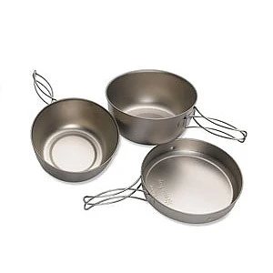 Snow Peak Titanium Cookset, 3 Piece 8 Snow Peak Titanium Cookset, 3 Piece - Image 6