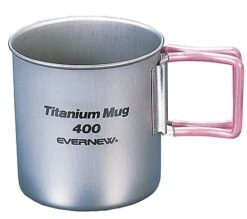 Evernew Titanium Mug 400 -Outdoor Camping Sales image 2175