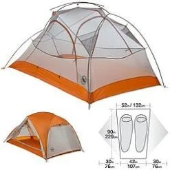 Big Agnes Copper Spur UL2 -Outdoor Camping Sales image 324