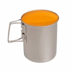 Snow Peak Hybrid Summit Solo Titanium Cookset -Outdoor Camping Sales l1841256