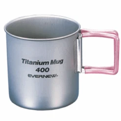 Evernew Titanium Mug 400 -Outdoor Camping Sales l311643