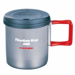 Evernew Titanium Mug 400 -Outdoor Camping Sales l311651