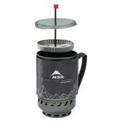 MSR WindBurner Coffee Press Kit -Outdoor Camping Sales msr windburner coffee press kit