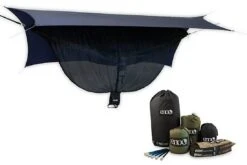 Eagles Nest Outfitters OneLink DoubleNest -Outdoor Camping Sales opplanet eno one link w doublenest hammock onlk dh black khaki
