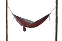Grand Trunk Single Parachute Nylon Hammock 27 Grand Trunk Single Parachute Nylon Hammock -Outdoor Camping Sales opplanet grand trunk single parachute nylon hammock crimson charcoal main
