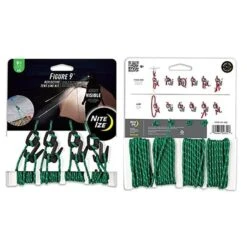 Nite Ize Figure 9 Tent Line Kit -Outdoor Camping Sales opplanet nite ize figure 9 tent line kit w rope tighteners and cords f9t4 03 01 main