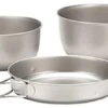 Snow Peak Titanium Cookset, 3 Piece