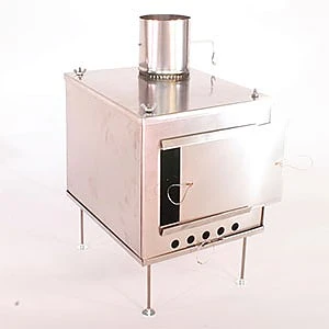 Seek Outside Medium Titanium Wood Stove & Stovepipe 4 Seek Outside Medium Titanium Wood Stove & Stovepipe - Image 2